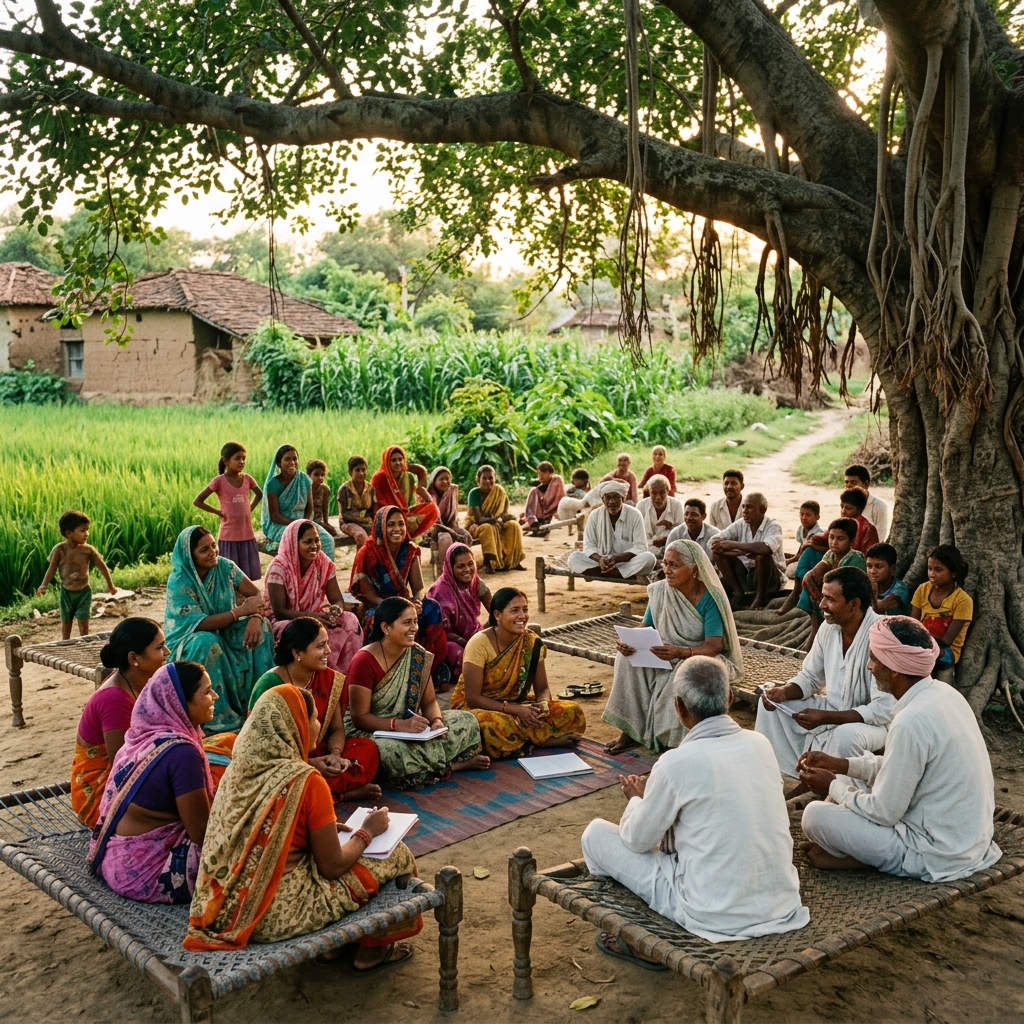 Pruthashakti Foundation grassroots community engagement in rural Maharashtra